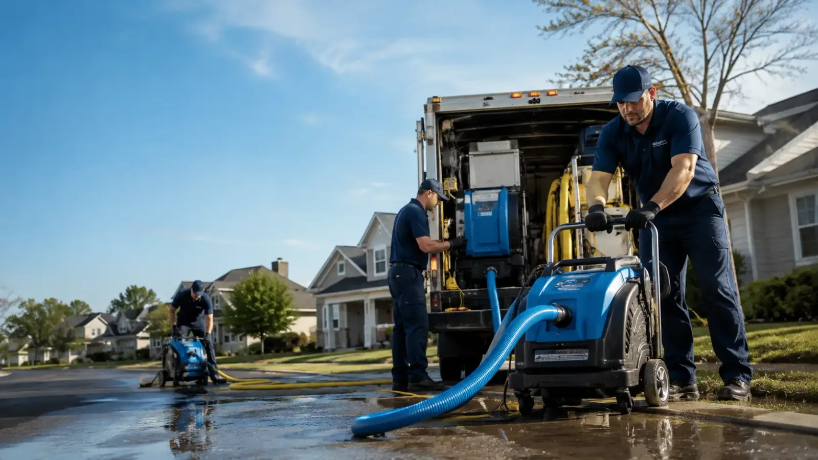 Flood Damage Cleanup in Fort Necessity, LA